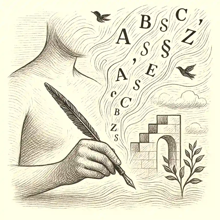 Prueba a escribir algo que llevas dentro Ilustración editorial sobre “prueba a escribir” y la liberación interior al hacerlo