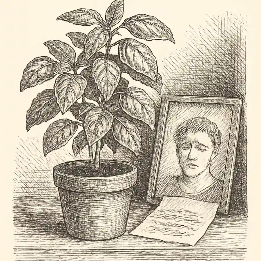 Las plantas no hablan, pero tampoco se quedan calladas — ilustración Ilustración en grabado sobre Las plantas no hablan, pero tampoco se quedan calladas
