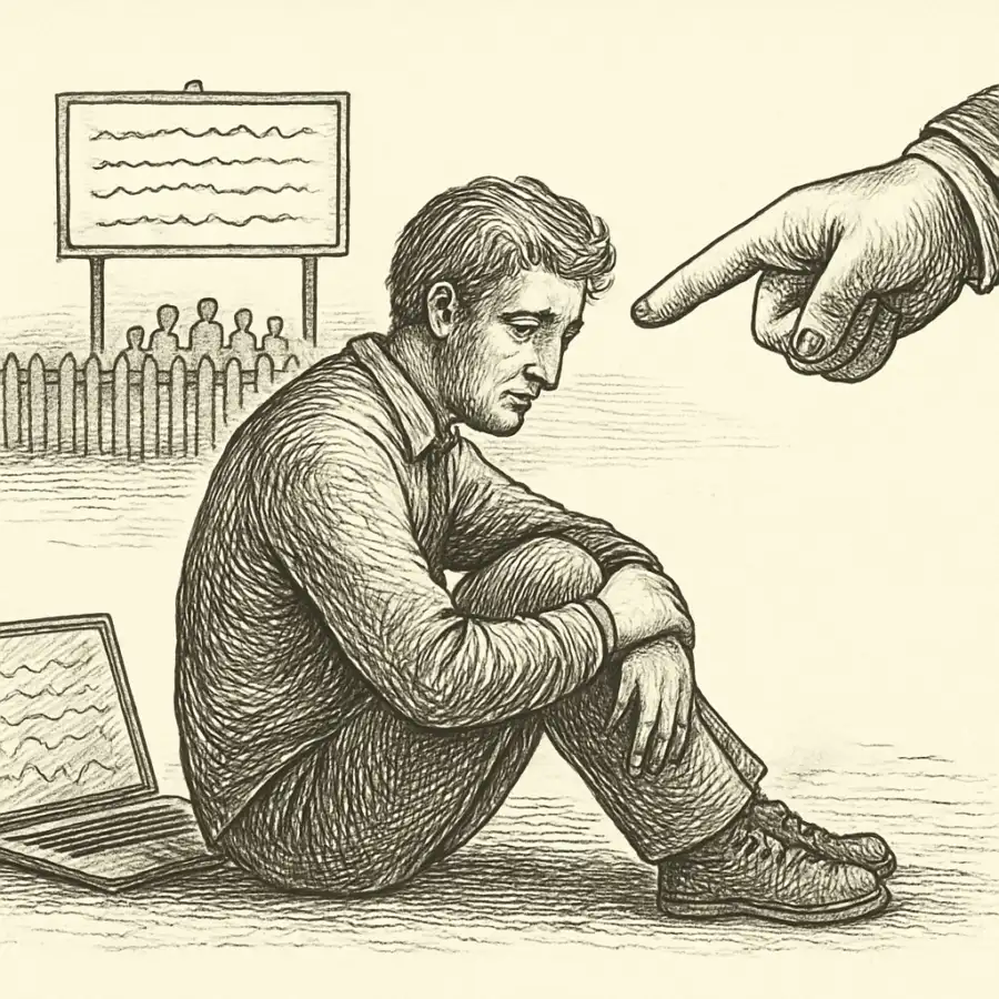 Ilustración en grabado sobre Me deportaron de internet (y no suena tan chistoso como parece)