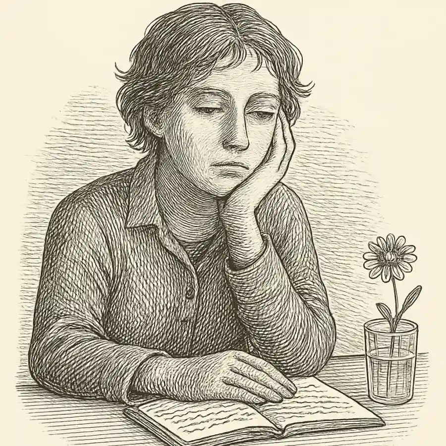 Cuando nada me prende por dentro — ilustración Ilustración en grabado sobre Cuando nada me prende por dentro