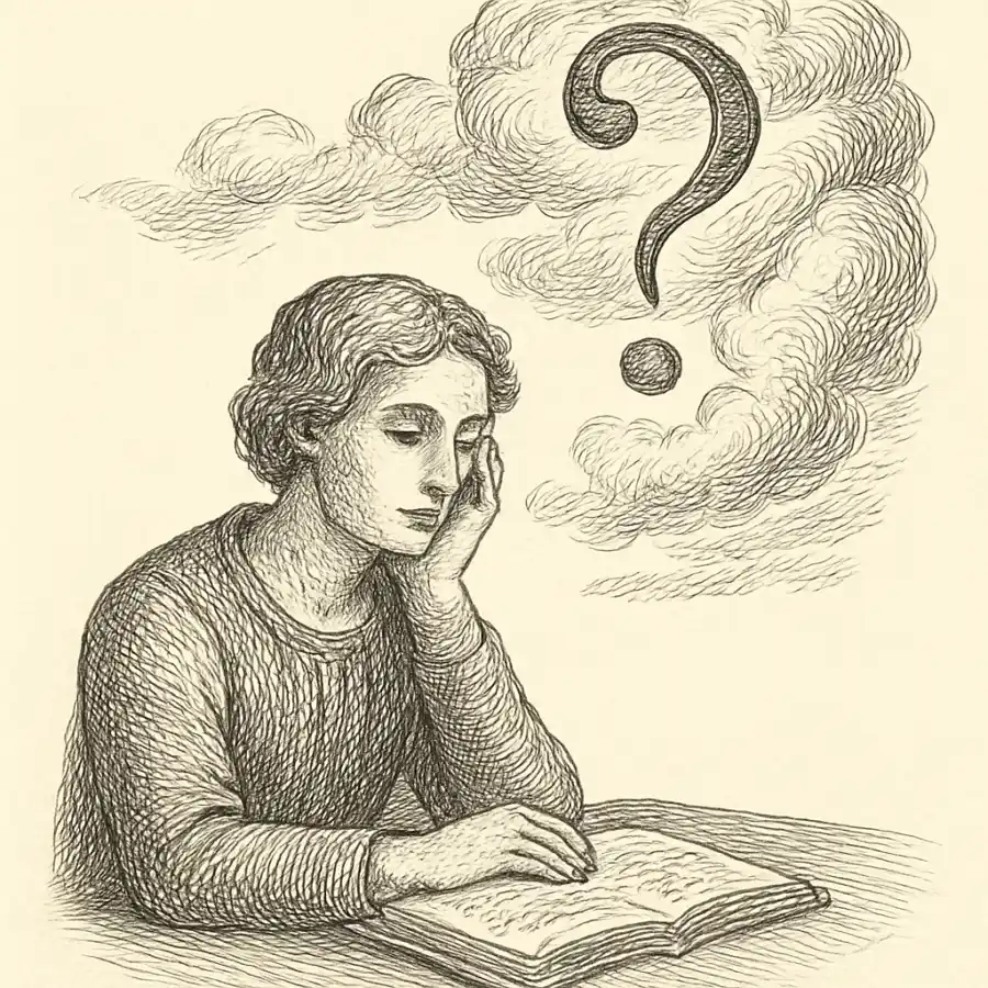 El misterio que me acomoda — ilustración Ilustración en grabado sobre El misterio que me acomoda