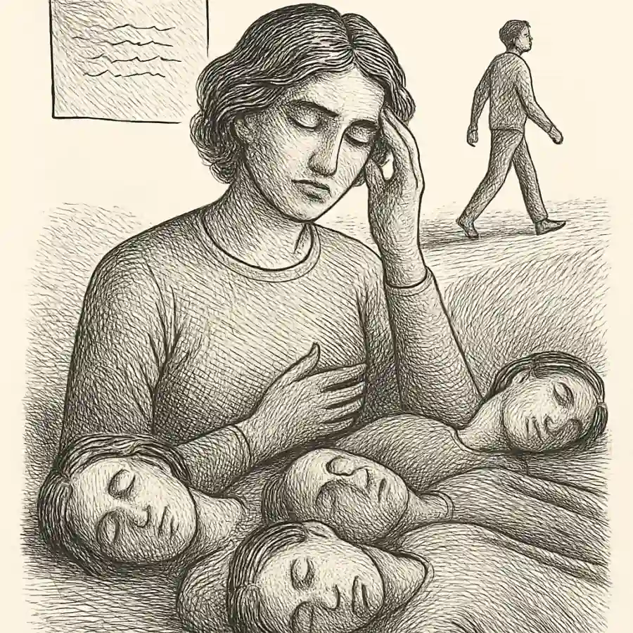 Ilustración en grabado sobre Ya me he muerto varias veces