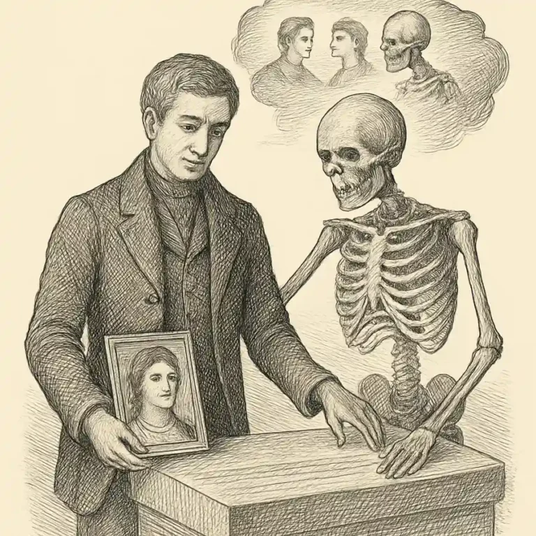 Ilustración en grabado sobre Nadie quiere desaparecer