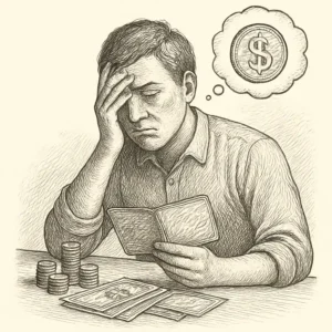 El dinero me daba vergüenza