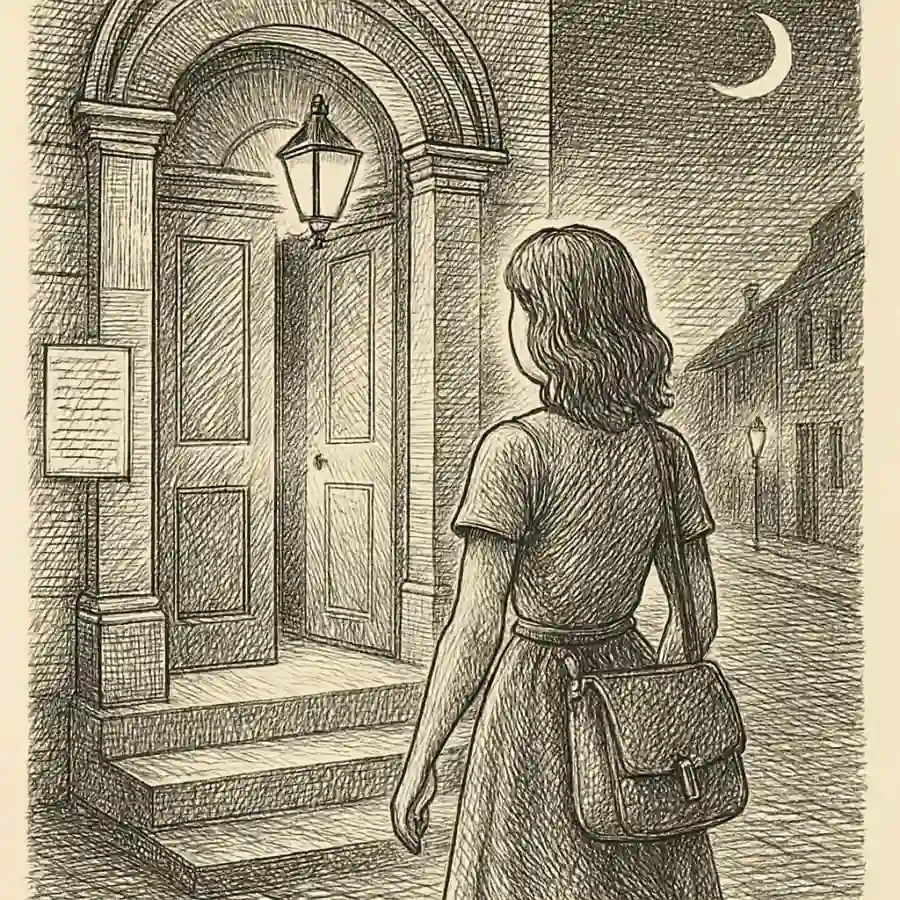 Ilustración en grabado sobre Llegar sola también cuenta