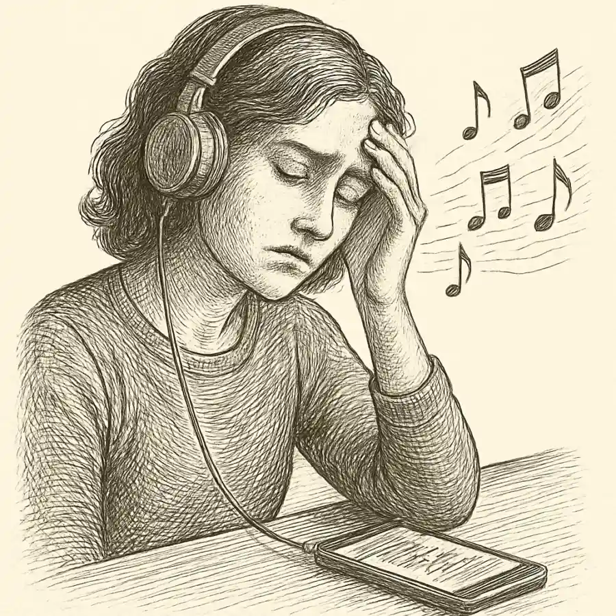 Sentir en quince segundos — ilustración Ilustración en grabado sobre Sentir en quince segundos