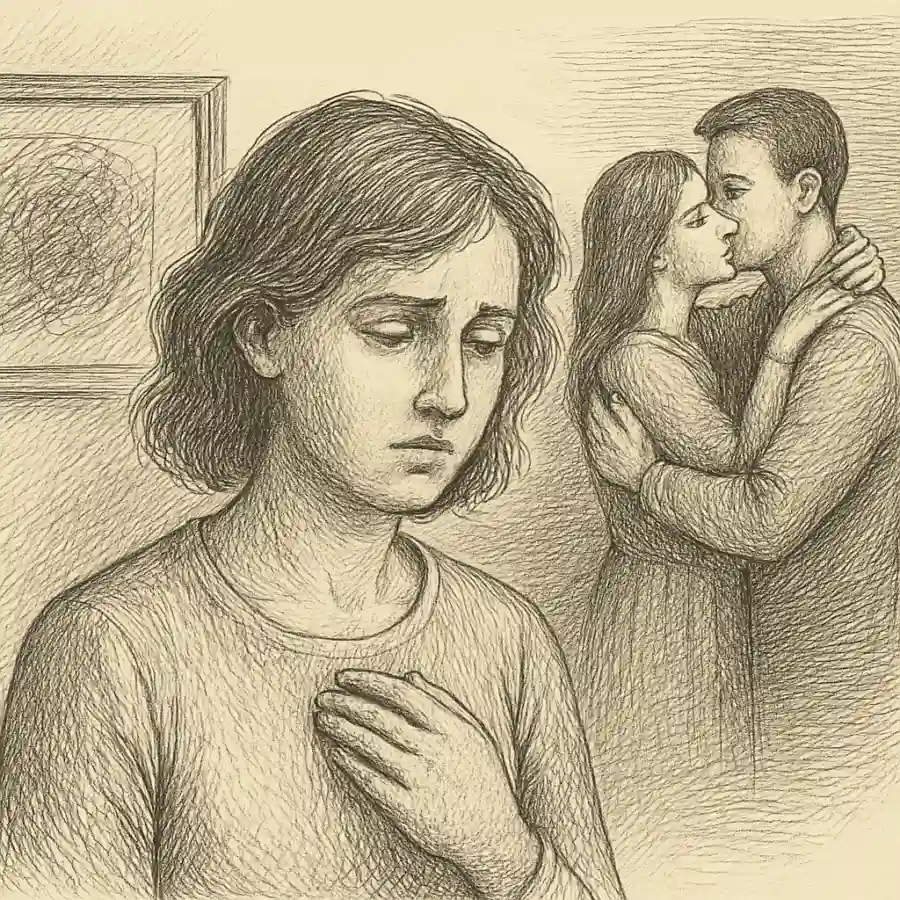 Ilustración en grabado sobre No quiero una pareja que me calme el miedo