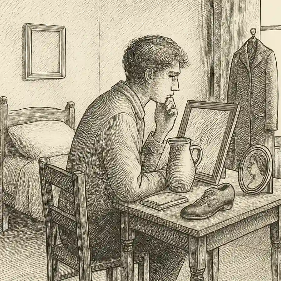Las cosas no quedan neutras — ilustración Ilustración en grabado sobre Las cosas no quedan neutras