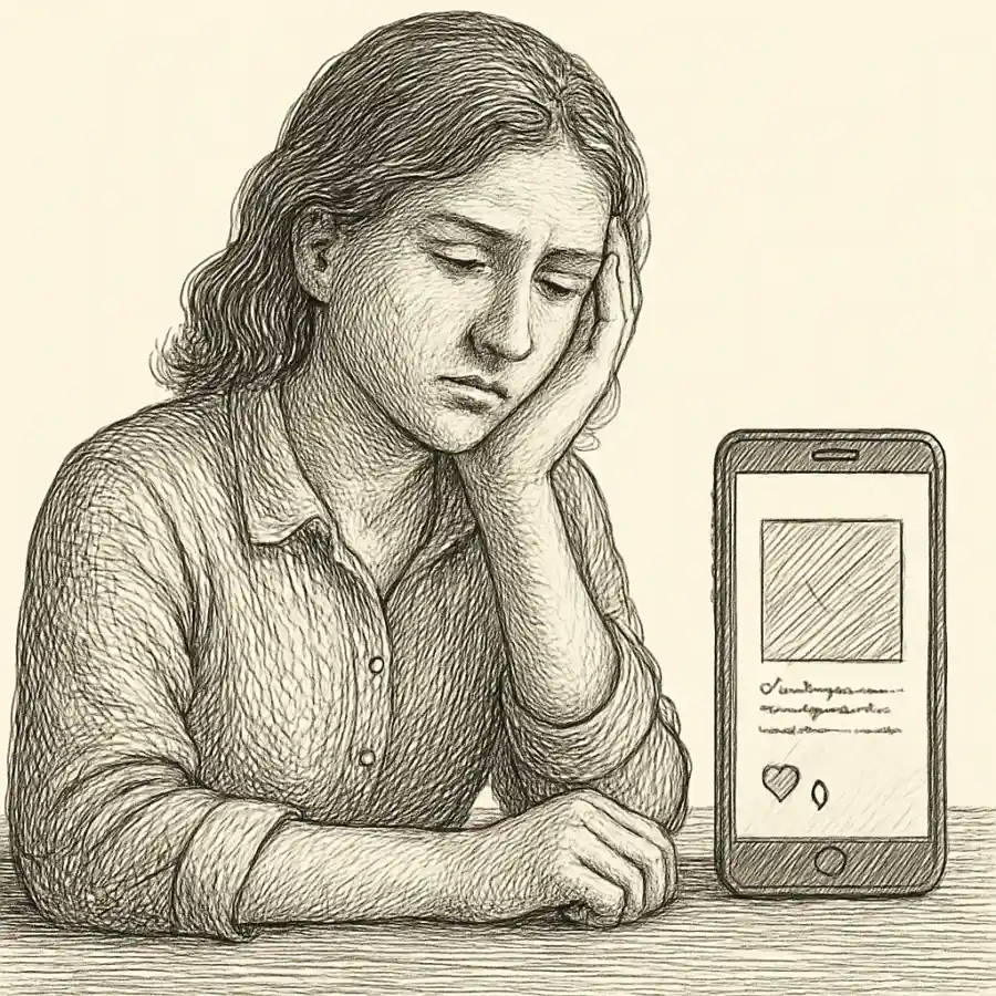 Si no subo, ¿me fui? — ilustración Ilustración en grabado sobre Si no subo, ¿me fui?