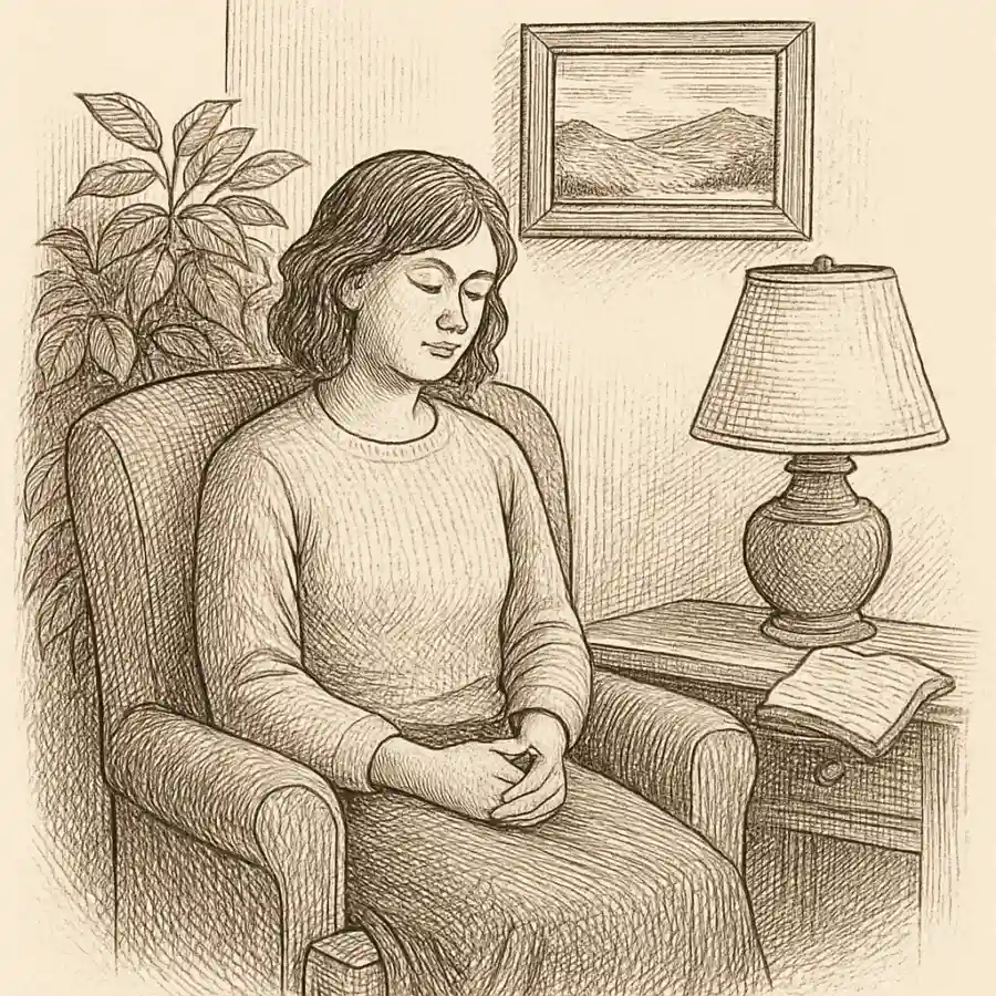 El lugar que no tuve que defender — ilustración Ilustración en grabado sobre El lugar que no tuve que defender