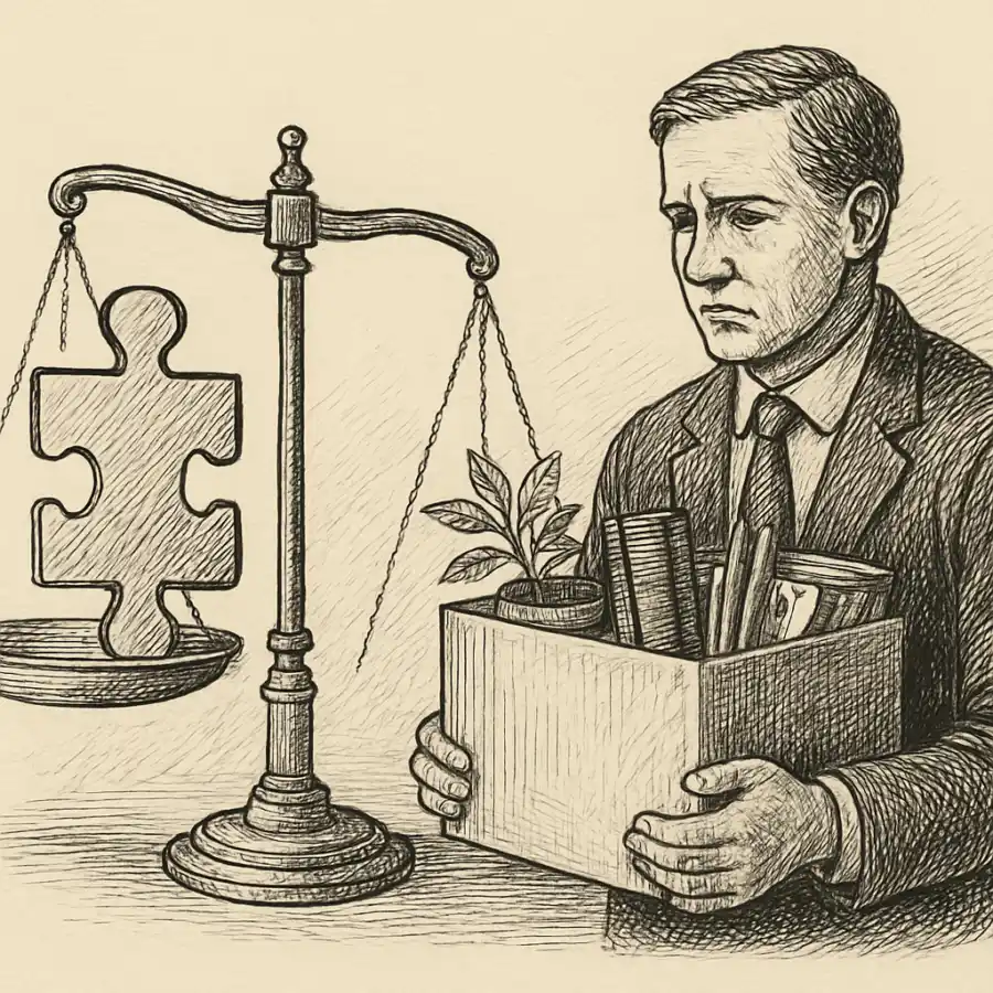 Ilustración en grabado sobre La medida de lo reemplazable