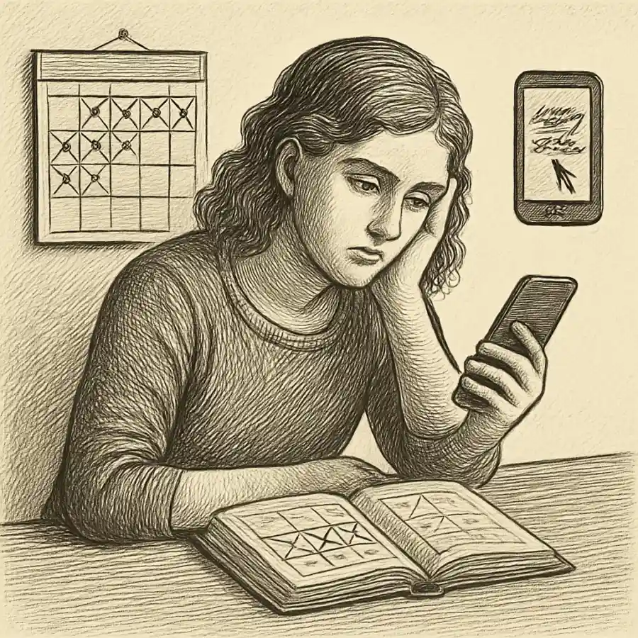 Ilustración en grabado sobre Prometen elegir turnos y nos quitan la semana