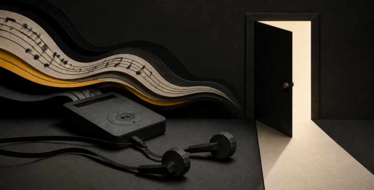 La música puede ordenar lo que aún necesita ser vivido