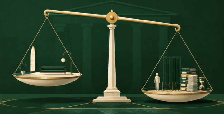 ¿De quién es la tranquilidad que organiza una institución?