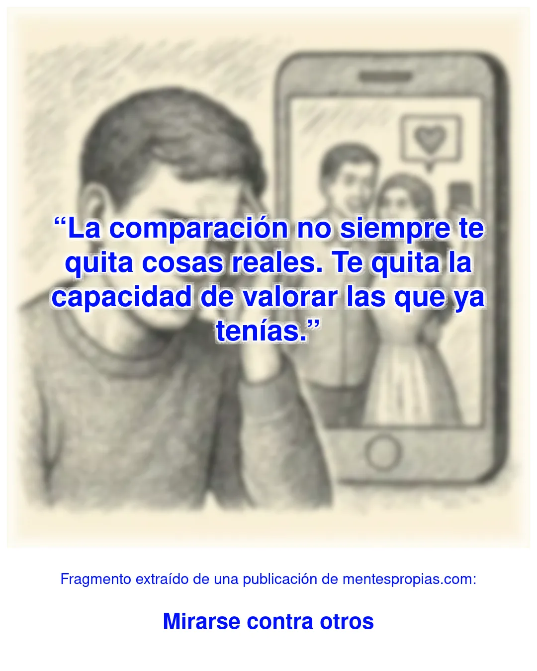 Fragmento de Mirarse contra otros
